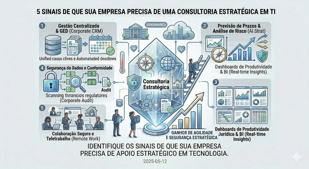 5 Sinais de que Sua Empresa Precisa de uma Consultoria Estratégica em TI